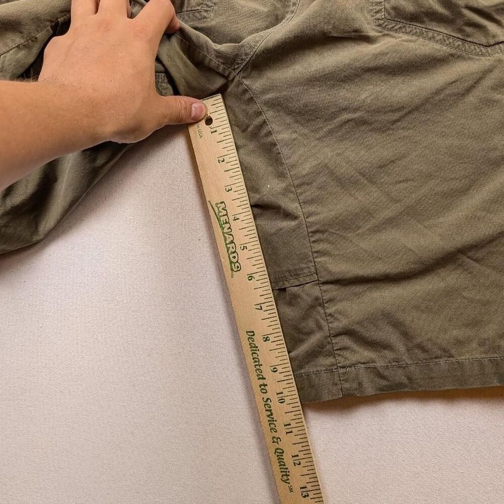 Kuhl Olive Brown Active Wear Shorts Gorpcore Hiking Shorts Size 33 (34 Actual) - Picture 8 of 8